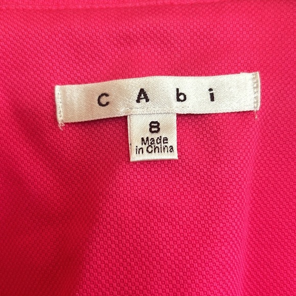 CAbi Bright Pink Cotton Blazer - Picture 6 of 12